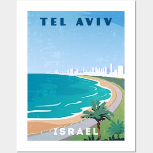 Tel Aviv, Israel Posters and Art